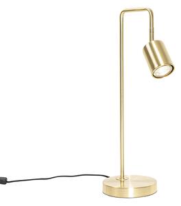 Moderní stolní lampa mosazná nastavitelná - Java
