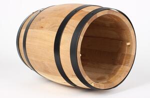 Dřevěný sud na víno s dávkovačem, 5,5 l, 27x18 cm