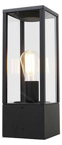 Chytrá venkovní stojací lampa černá 40 cm IP44 vč. WiFi ST64 - Charlois