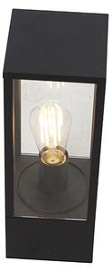 Chytrá venkovní stojací lampa černá 40 cm IP44 vč. WiFi ST64 - Charlois