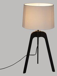 Stolní lampa ORI, bílé stínidlo, 58,5 cm