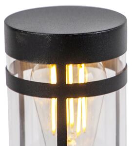 Chytrá venkovní lampa černá 50 cm IP44 vč. Wifi ST64 - Gleam