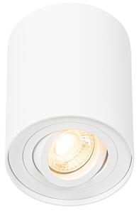 Chytré stropní bodové světlo bílé nastavitelné vč. Wifi GU10 - Rondoo up