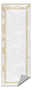 Koberec běhoun v bílo-zlaté barvě 80x200 cm – Mila Home