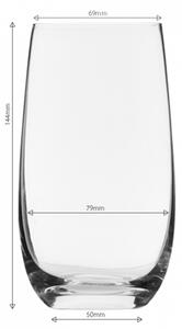 Lunasol - Sklenice Long Drink 500 ml set 4 ks – Premium Glas Optima (321019)
