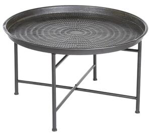 Odkládací stolek, kovový, kulatý, průměr 65 cm