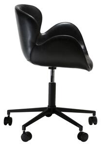 ​​​​​Dan-Form Černá koženková konferenční židle DAN-FORM Gaia