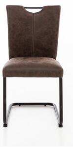 Židle z umělé kůže Keston