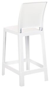 Set 2ks barových židlí Worpenza (bílá). 1076580