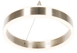 Ocelové závěsné svítidlo 30 cm vč. LED 3-stupňové stmívatelné - Lyani