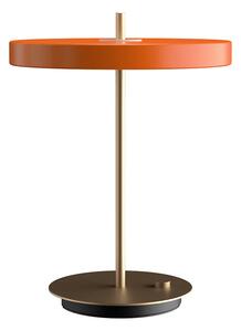 Umage Přenosná LED stolní lampa ASTERIA, 13W, v. 30,6 cm, CRI81 Barva: Oranžová