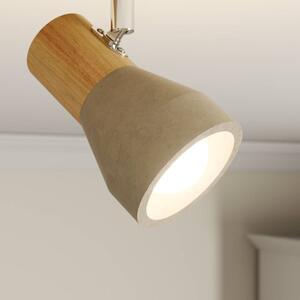 Lindby - Filiz 2 Stropní Lampa Concrete/WoodLindby - Lampemesteren