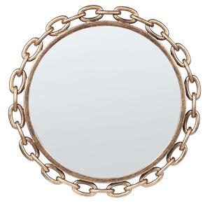Nástěnné zrcadlo Yaser (zlatá). 1076621