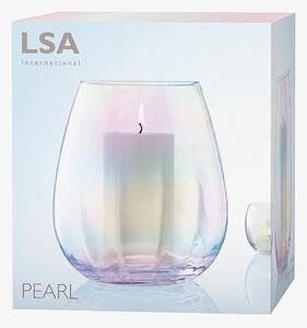 Váza Pearl, výška 22 cm, perleťová - LSA International