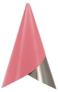Stínidlo Cornet ocel UMAGE pro E27, Ø 13,4 cm, v. 23,8 cm Barva: Růžová