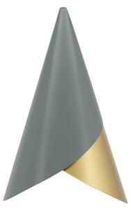 Stínidlo Cornet mosaz UMAGE pro E27, Ø 13,4 cm, v. 23,8 cm Barva: Břidlice