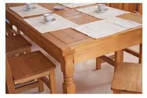 Dřevěný masivní jídelní stůl 200x100 Hacienda