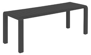 Černá kovová zahradní lavice ZUIVER VONDEL 129,5 x 45 cm