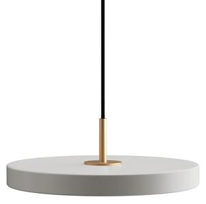 Umage Závěsné LED svítidlo ASTERIA, 14W, Ø 31 cm, CRI83, 3000K nestmívatelné Barva: Šedá