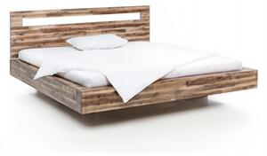 Masivní postel z lakovaného akátu Marlon 180x200