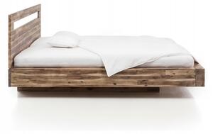 Masivní postel z lakovaného akátu Marlon 180x200