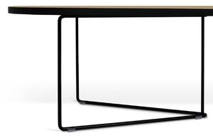 Dubový konferenční stolek TEMAHOME Oval 136 x 60 cm