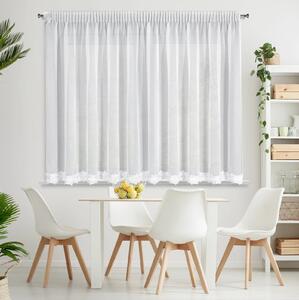ZÁCLONA NA PÁSCE KAJE 350X155 CM CM BÍLÁ
