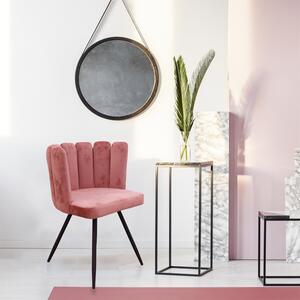 Židle Paum VIC růžová
