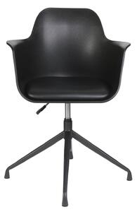 Otočná židle Chicago černá