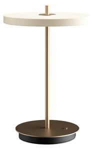 Umage Přenosná LED stolní lampa ASTERIA Move 2,3W, v. 30,6 cm, 3000K stmívatelná Barva: Bílá-mosaz