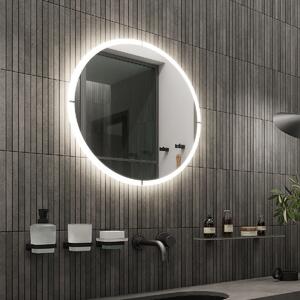 Kulaté zrcadlo do koupelny 60 cm s osvětlením NIMCO ZP 24000R