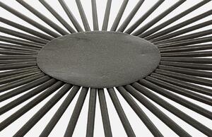 Set dvou kovových konferenčních stolků Bizzotto Shilia 42/61 cm