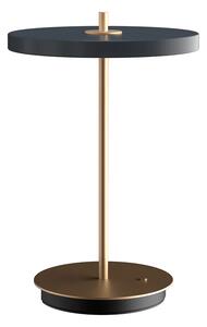 Umage Přenosná LED stolní lampa ASTERIA Move 2,3W, v. 30,6 cm, 3000K stmívatelná Barva: Antracit