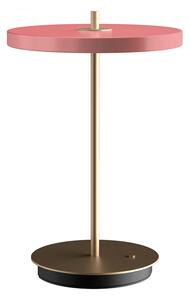 Umage Přenosná LED stolní lampa ASTERIA Move 2,3W, v. 30,6 cm, 3000K stmívatelná Barva: Růžová