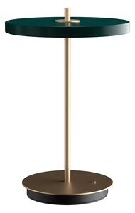 Umage Přenosná LED stolní lampa ASTERIA Move 2,3W, v. 30,6 cm, 3000K stmívatelná Barva: Zelená