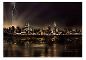 Fototapeta - Storm in New York City