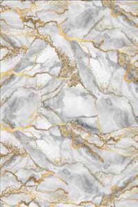 Makro Abra Kusový koberec pratelný TOSCANA 2116 Mramor Abstraktní pogumovaný krémový Rozměr: 80x150 cm