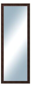 DANTIK - Zarámované zrcadlo - rozměr s rámem cca 50x140 cm z lišty KOSTELNÍ malá hnědá (3165)