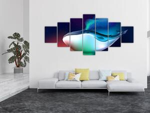 Obraz - Vesmírná velryba (210x100 cm)