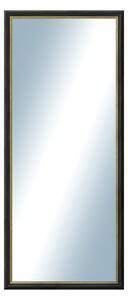 DANTIK - Zarámované zrcadlo - rozměr s rámem cca 60x140 cm z lišty Anversa černá AU (3149)