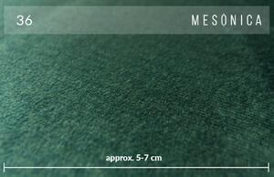 Zelená trojmístná sametová pohovka MESONICA Musso 211 cm