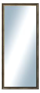 DANTIK - Zarámované zrcadlo - rozměr s rámem cca 60x140 cm z lišty Ferrosa bronzová (3143)