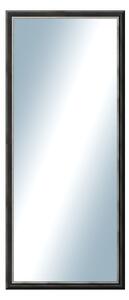 DANTIK - Zarámované zrcadlo - rozměr s rámem cca 60x140 cm z lišty Anversa černá AG (3150)