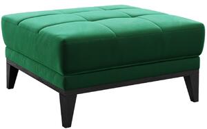 Zelená sametová podnožka MESONICA Musso Tufted