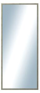 DANTIK - Zarámované zrcadlo - rozměr s rámem cca 60x140 cm z lišty Y-ka oranžová linka (3128)