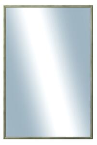 DANTIK - Zarámované zrcadlo - rozměr s rámem cca 80x120 cm z lišty Y-ka zelená linka (3126)