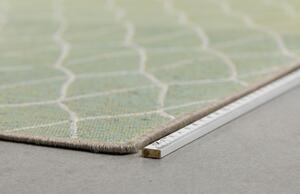 Mintový vzorovaný koberec ZUIVER CROSSLEY 170 x 240 cm