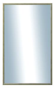 DANTIK - Zarámované zrcadlo - rozměr s rámem cca 60x100 cm z lišty Y-ka žlutá linka (3127)