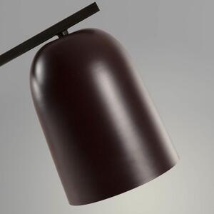 Hnědá kovová stolní lampa Kave Home Kadia