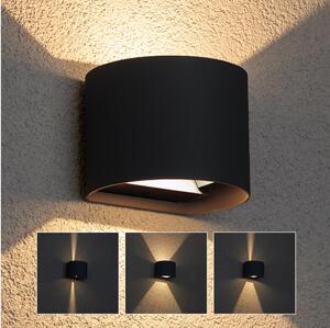 Brilagi - LED Venkovní nástěnné svítidlo RONDO LED/6W/230V antracit IP54
